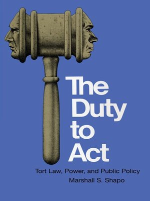 cover image of The Duty to Act